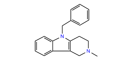 5-Benzyl-2-methyl-2,3,4,5-tetrahydro-1H-pyrido[4,3-b]indole