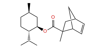 Menthyl 5-methyl-bicyclo[2.2.1]hept-2-en-5-carboxylate