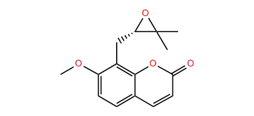 7-Methoxy-8-(2,3-epoxy-isopentyl)-coumarin