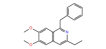 1-Benzyl-3-ethyl-6,7-dimethoxyisoquinoline