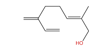 2-Methyl-6-methylene-2,7-octadien-1-ol