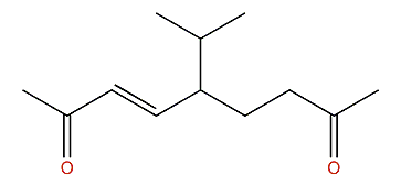 5-Isopropyl-3-nonene-2,8-dione