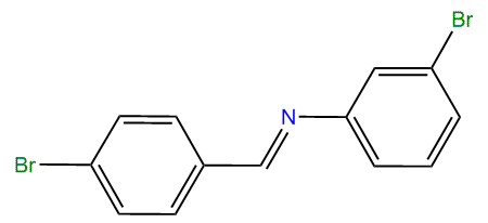 p-Bromobenzylidene-(3-bromophenyl)-amine