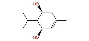 p-Menth-1-en-3b,5b-diol