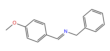 p-Methoxybenzylidene-benzyl-amine