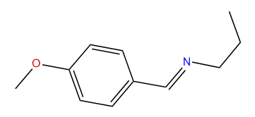p-Methoxybenzylidene-propyl-amine