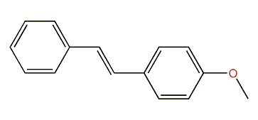 1-Methoxy-4-((E)-2-phenylethenyl)-benzene