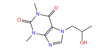 7-(2-Hydroxypropyl)-1,3-dimethyl-3,7-dihydro-1H-purine-2,6-dione