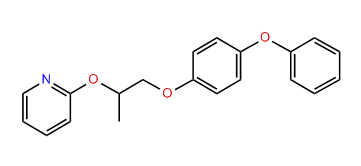 2-[1-Methyl-2-(4-phenoxyphenoxy)-ethoxy]pyridine