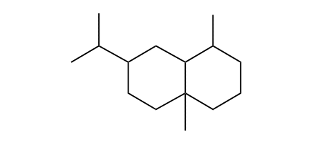 7-Isopropyl-1,4-dimethyldecahydronaphthalene