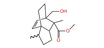 syn-Methyl 3-hydroxymethyl-helifolen-12-oate