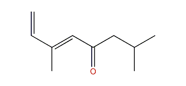2,6-Dimethyl-5,7-octadien-4-one
