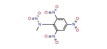 2-Methyl-1-oxo-2-(2,4,6-trinitrophenyl)-hydrazine 1-oxide