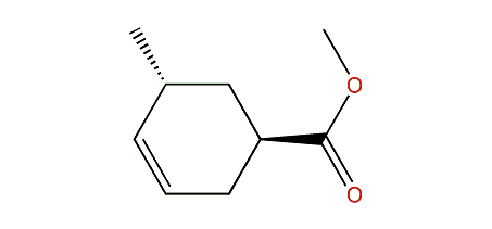 trans-1-Carbomethoxy-5-methylcyclohex-3-ene