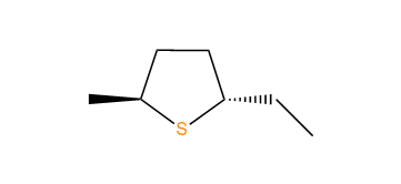 trans-2-Ethyl-5-methylthiolane