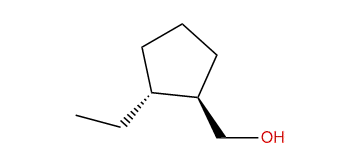 trans-(2-Ethylcyclopentyl)-methanol