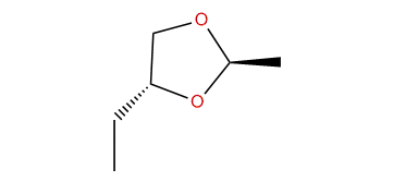 trans-4-Ethyl-2-methyl-1,3-dioxolane