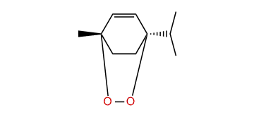 trans-1-Isopropyl-4-methyl-2,3-dioxabicyclo[2.2.2]oct-5-ene