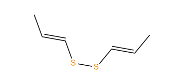 trans-bis-(1-Propenyl)-disulfide