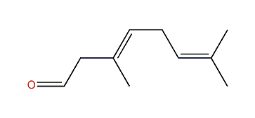 (E)-3,7-Dimethyl-3,6-octadienal