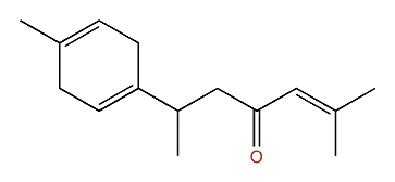 2-Methyl-6-(4-methyl-1,4-cyclohexadien-1-yl)-2-hepten-4-one
